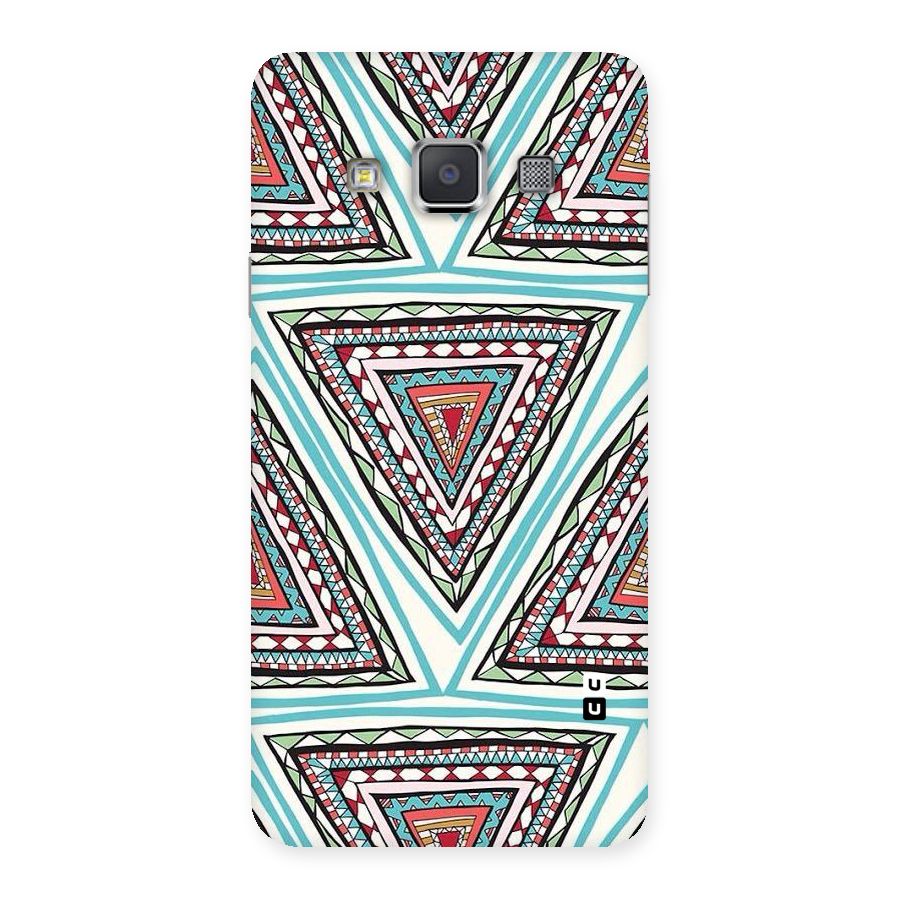 Triangle Abstract Mode Back Case for Galaxy A3