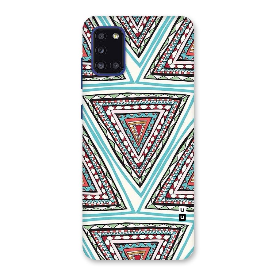 Triangle Abstract Mode Back Case for Galaxy A31