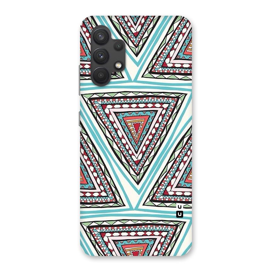 Triangle Abstract Mode Back Case for Galaxy A32