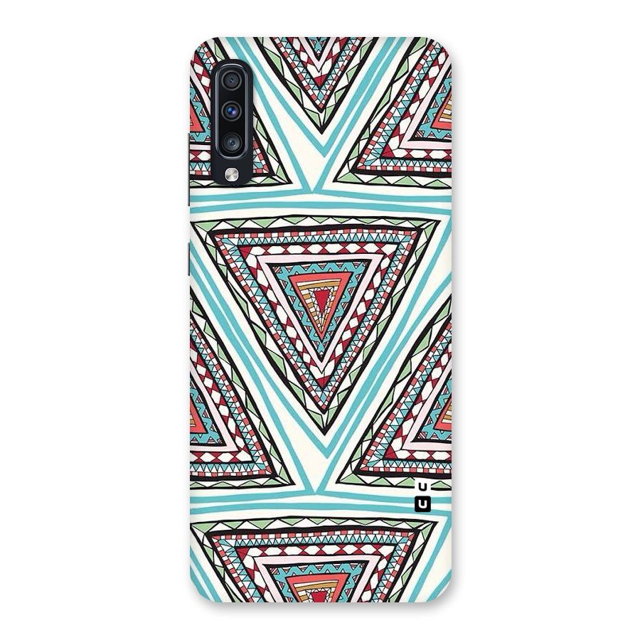 Triangle Abstract Mode Back Case for Galaxy A70