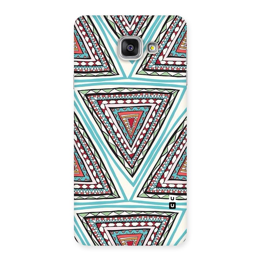 Triangle Abstract Mode Back Case for Galaxy A7 2016