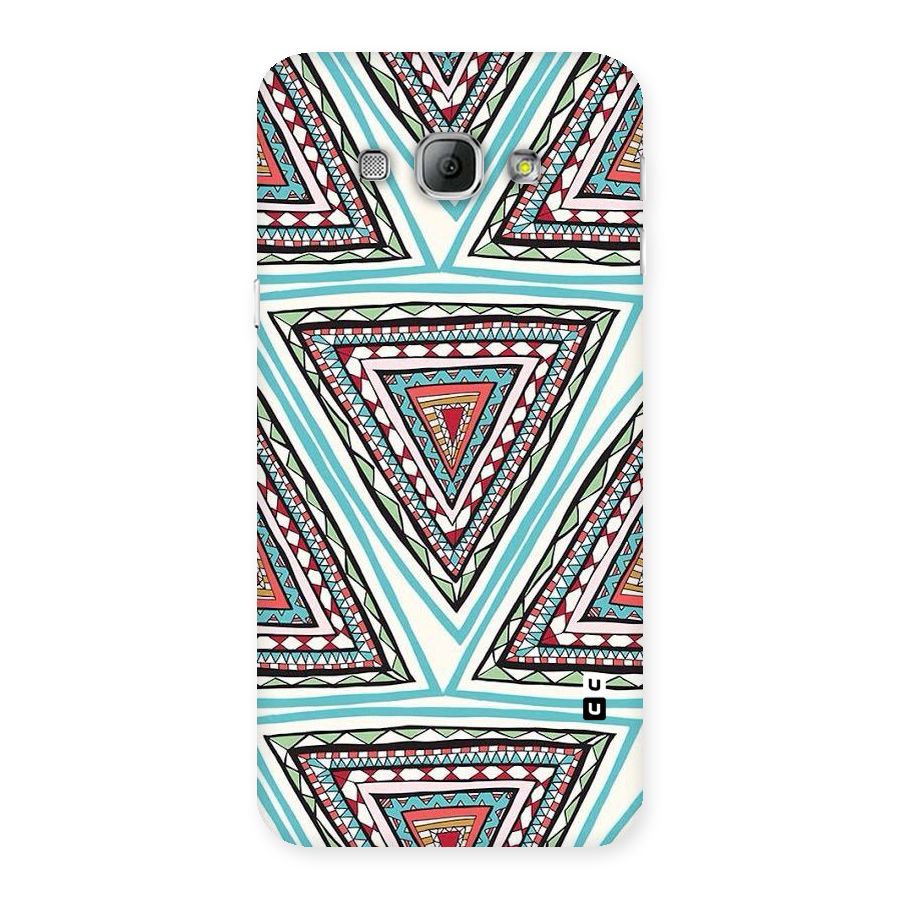 Triangle Abstract Mode Back Case for Galaxy A8