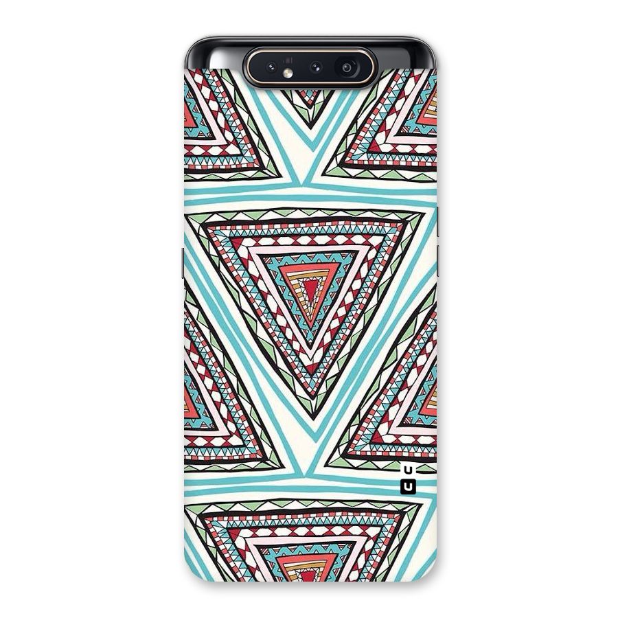 Triangle Abstract Mode Back Case for Galaxy A80