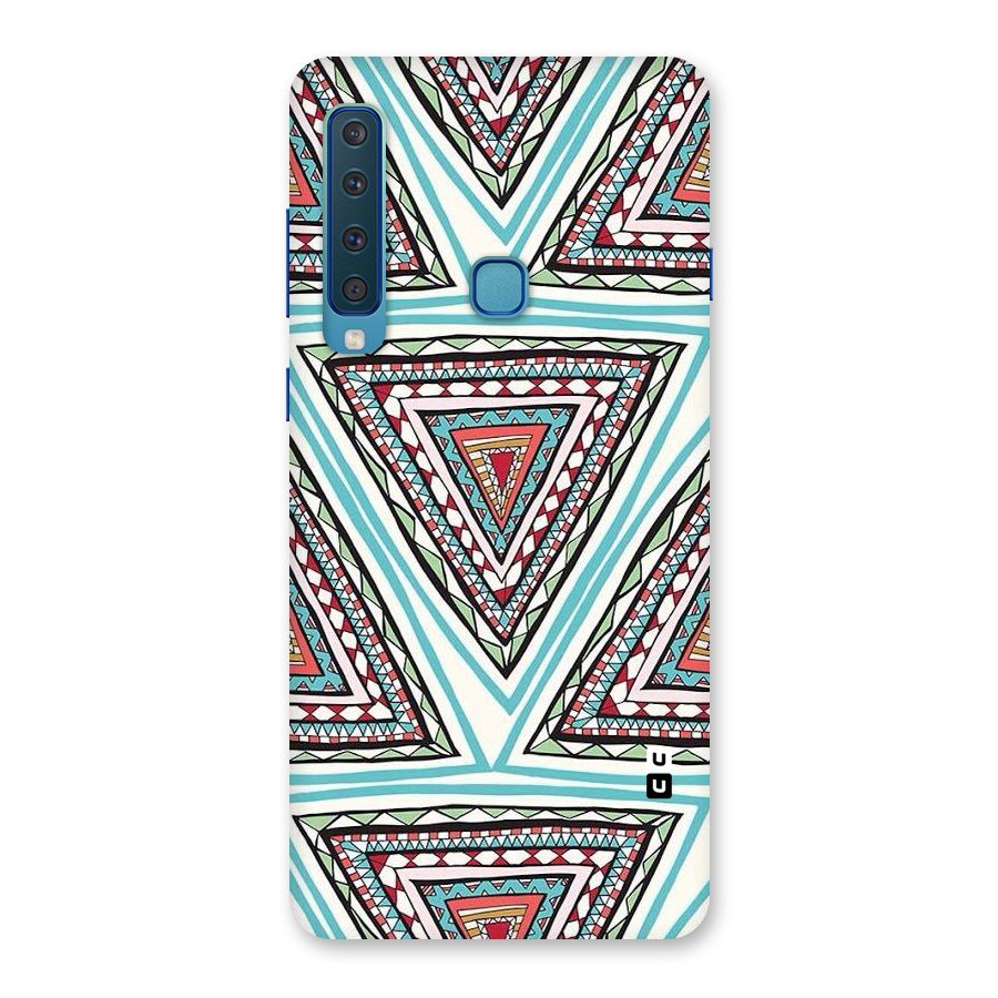 Triangle Abstract Mode Back Case for Galaxy A9 (2018)