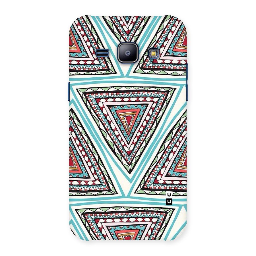 Triangle Abstract Mode Back Case for Galaxy J1