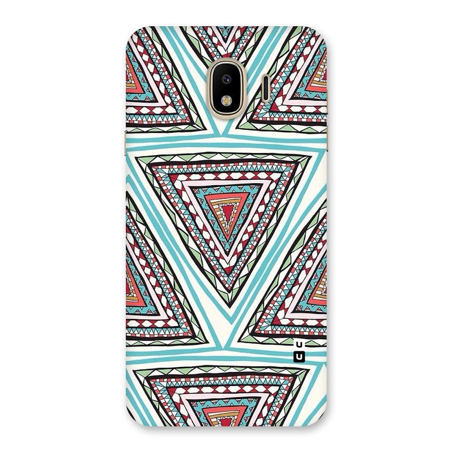 Triangle Abstract Mode Back Case for Galaxy J4