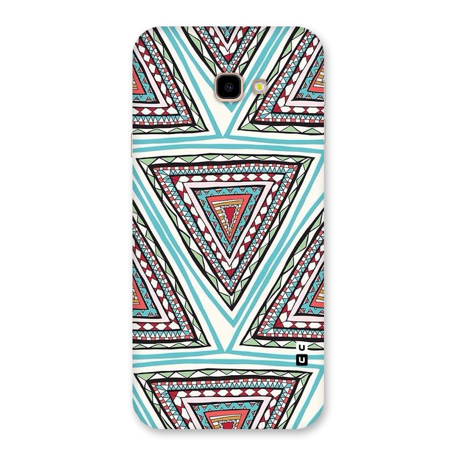 Triangle Abstract Mode Back Case for Galaxy J4 Plus