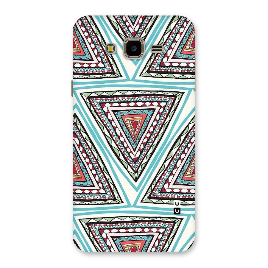 Triangle Abstract Mode Back Case for Galaxy J7 Nxt