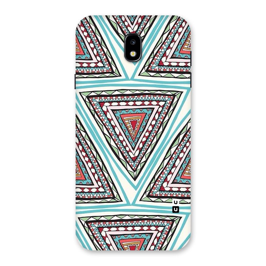 Triangle Abstract Mode Back Case for Galaxy J7 Pro