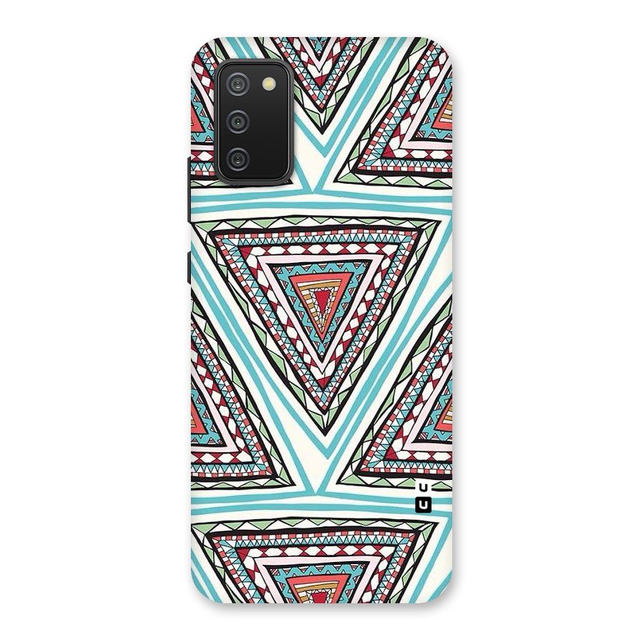 Triangle Abstract Mode Back Case for Galaxy M02s