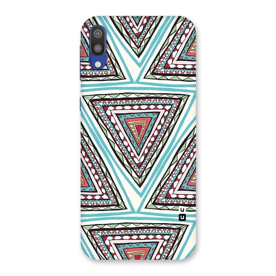 Triangle Abstract Mode Back Case for Galaxy M10