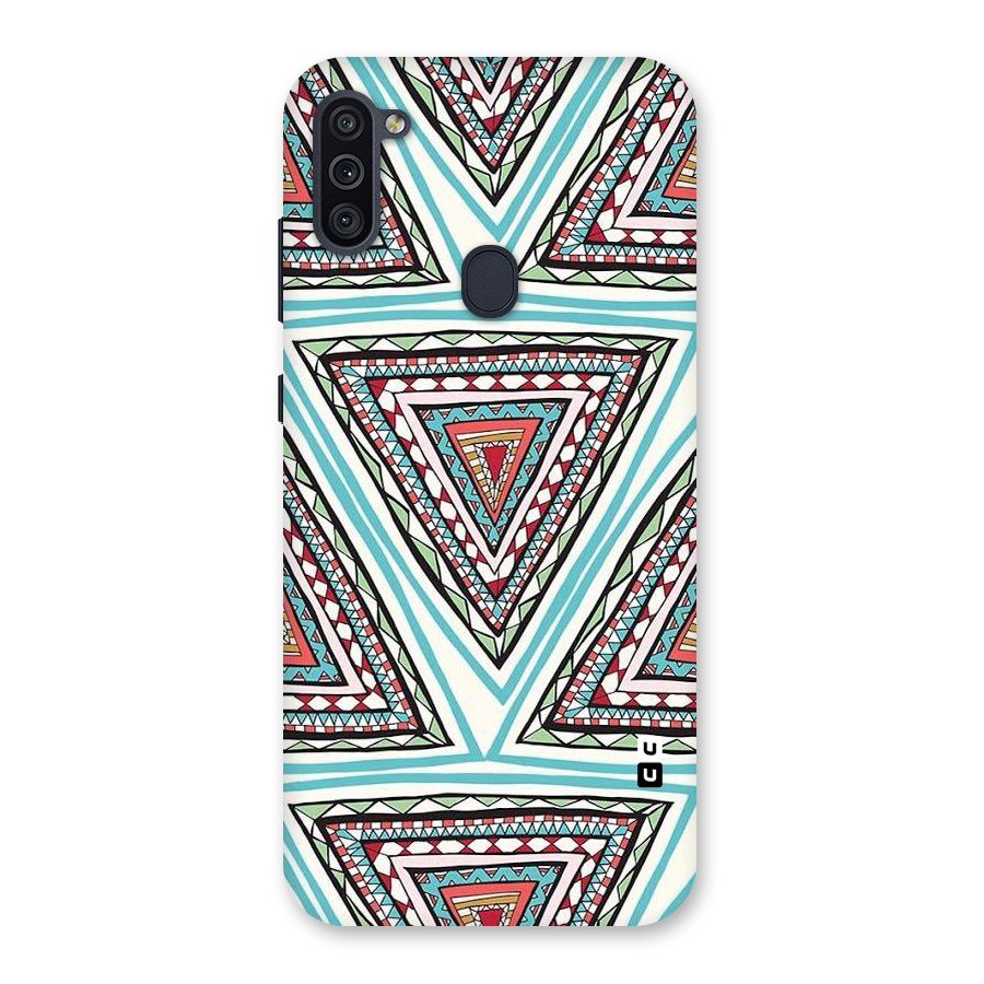 Triangle Abstract Mode Back Case for Galaxy M11