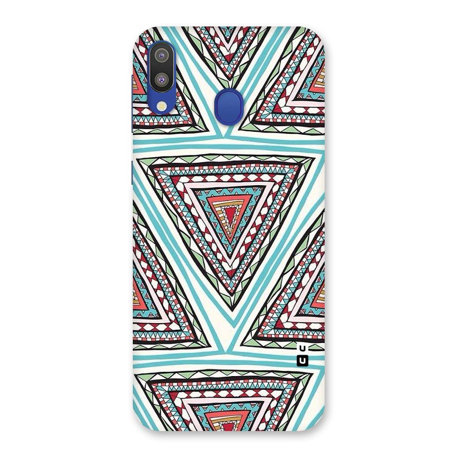 Triangle Abstract Mode Back Case for Galaxy M20