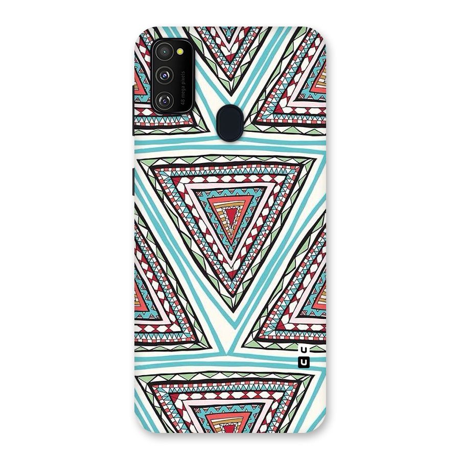 Triangle Abstract Mode Back Case for Galaxy M30s