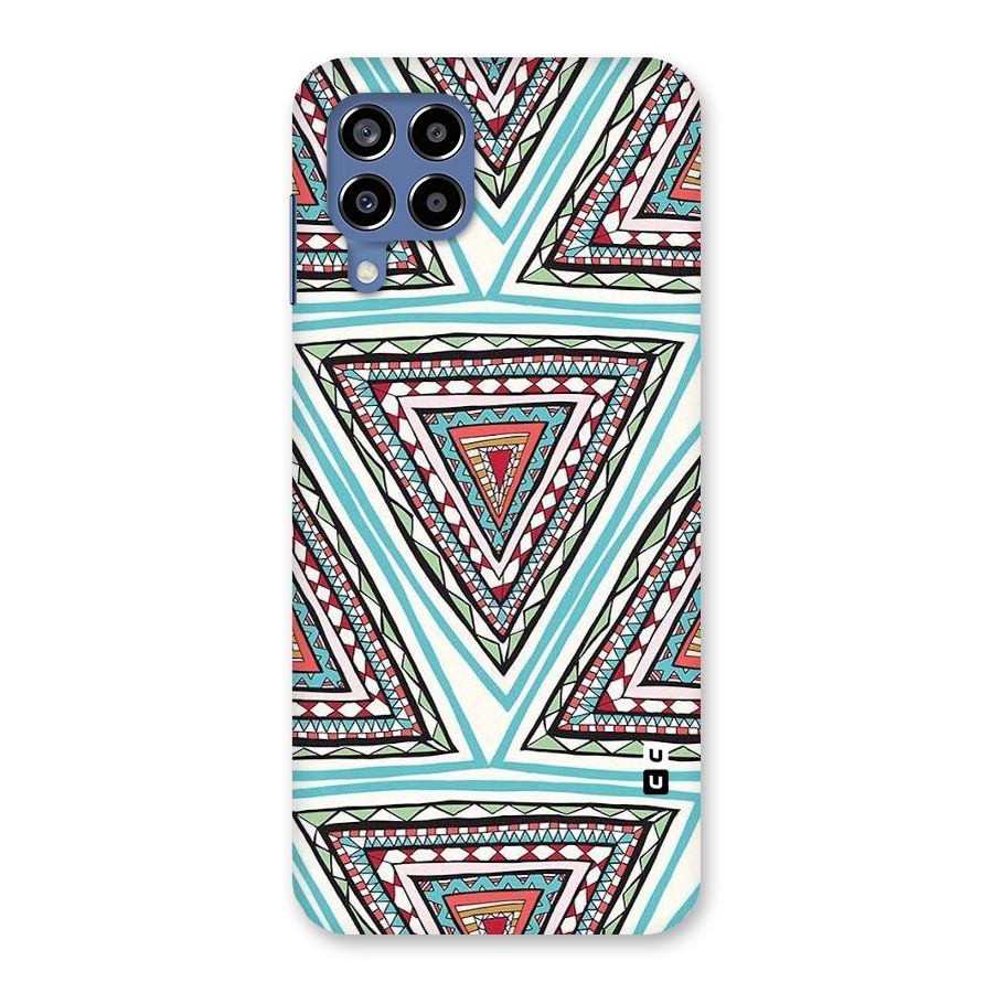 Triangle Abstract Mode Back Case for Galaxy M53 5G