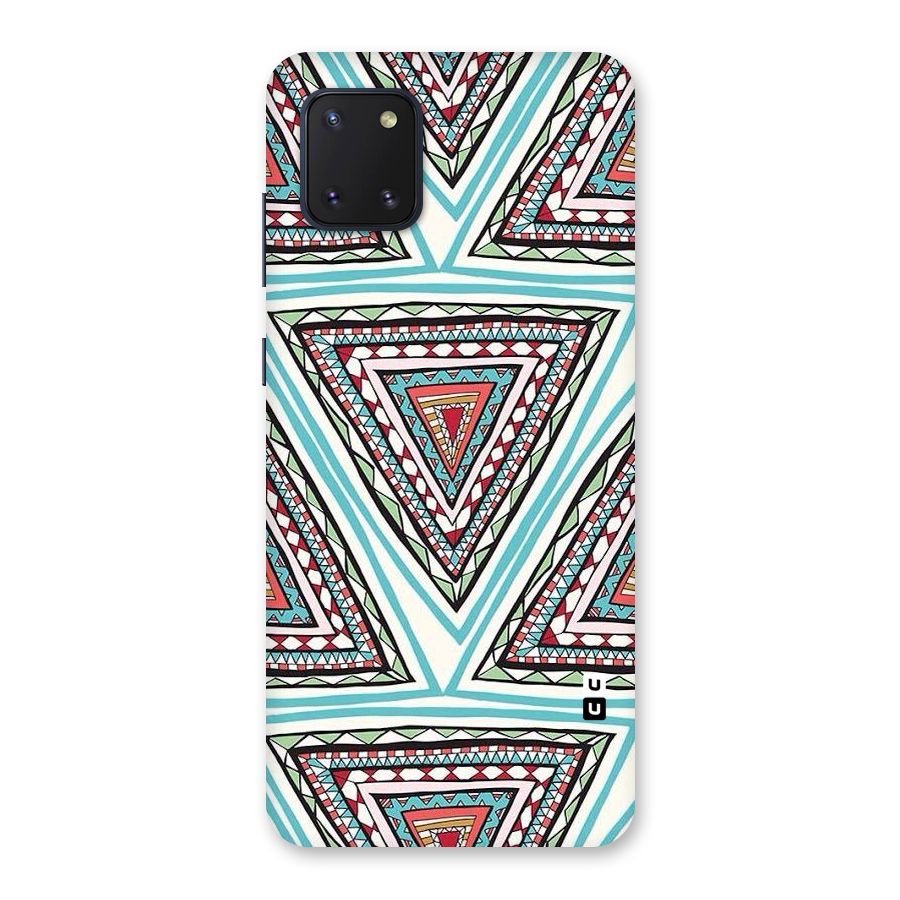 Triangle Abstract Mode Back Case for Galaxy Note 10 Lite