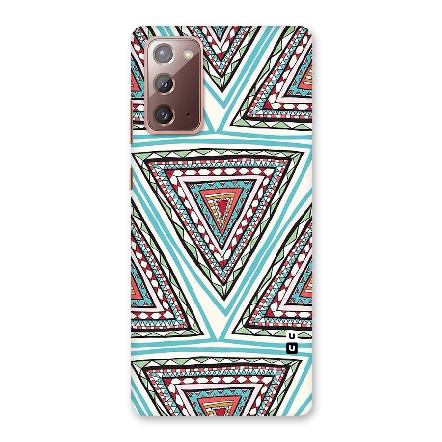 Triangle Abstract Mode Back Case for Galaxy Note 20