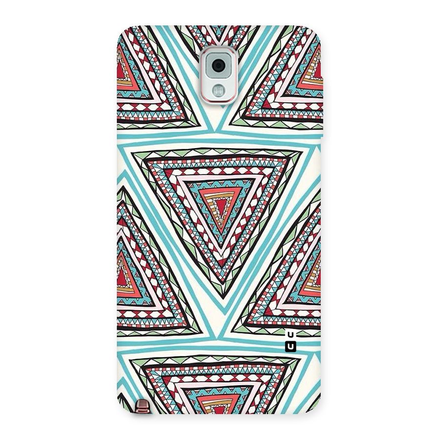 Triangle Abstract Mode Back Case for Galaxy Note 3