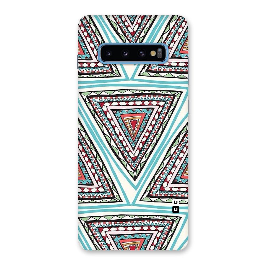 Triangle Abstract Mode Back Case for Galaxy S10 Plus