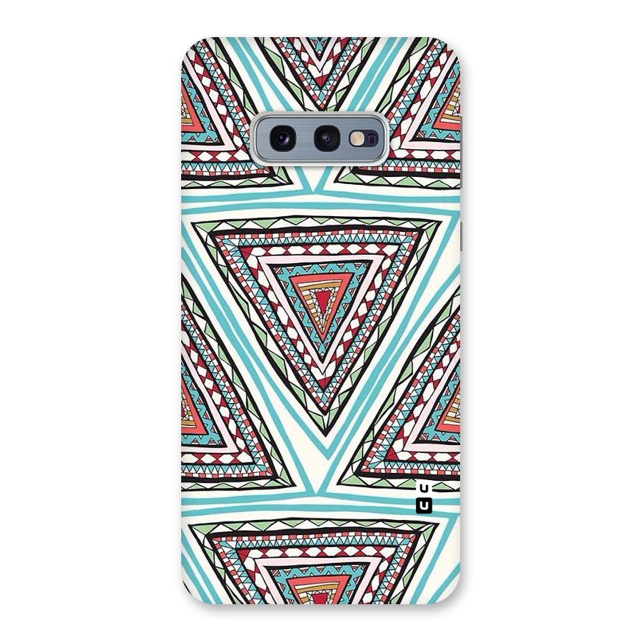 Triangle Abstract Mode Back Case for Galaxy S10e