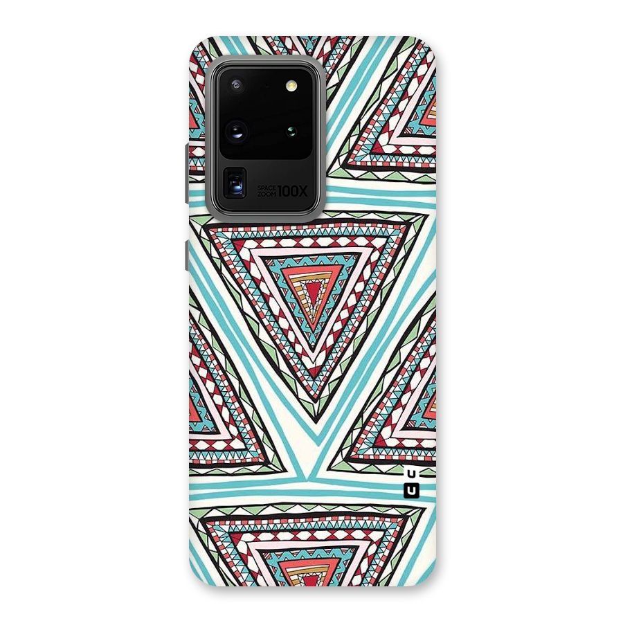 Triangle Abstract Mode Back Case for Galaxy S20 Ultra
