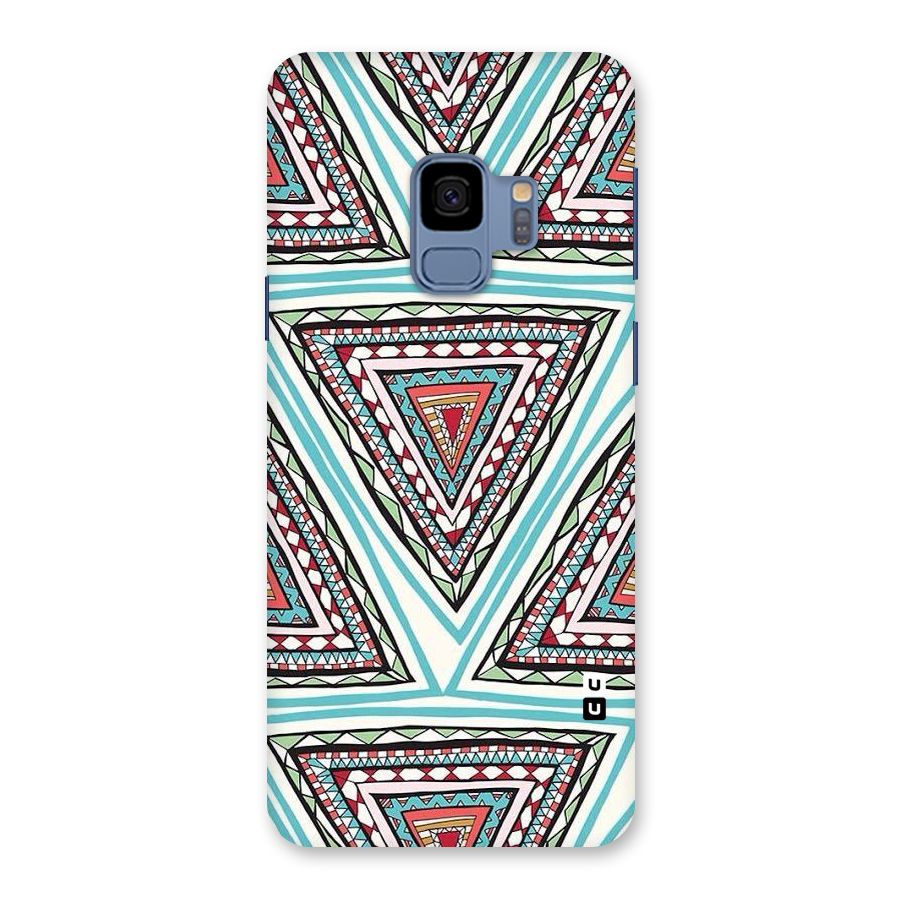 Triangle Abstract Mode Back Case for Galaxy S9