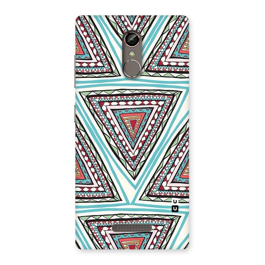 Triangle Abstract Mode Back Case for Gionee S6s