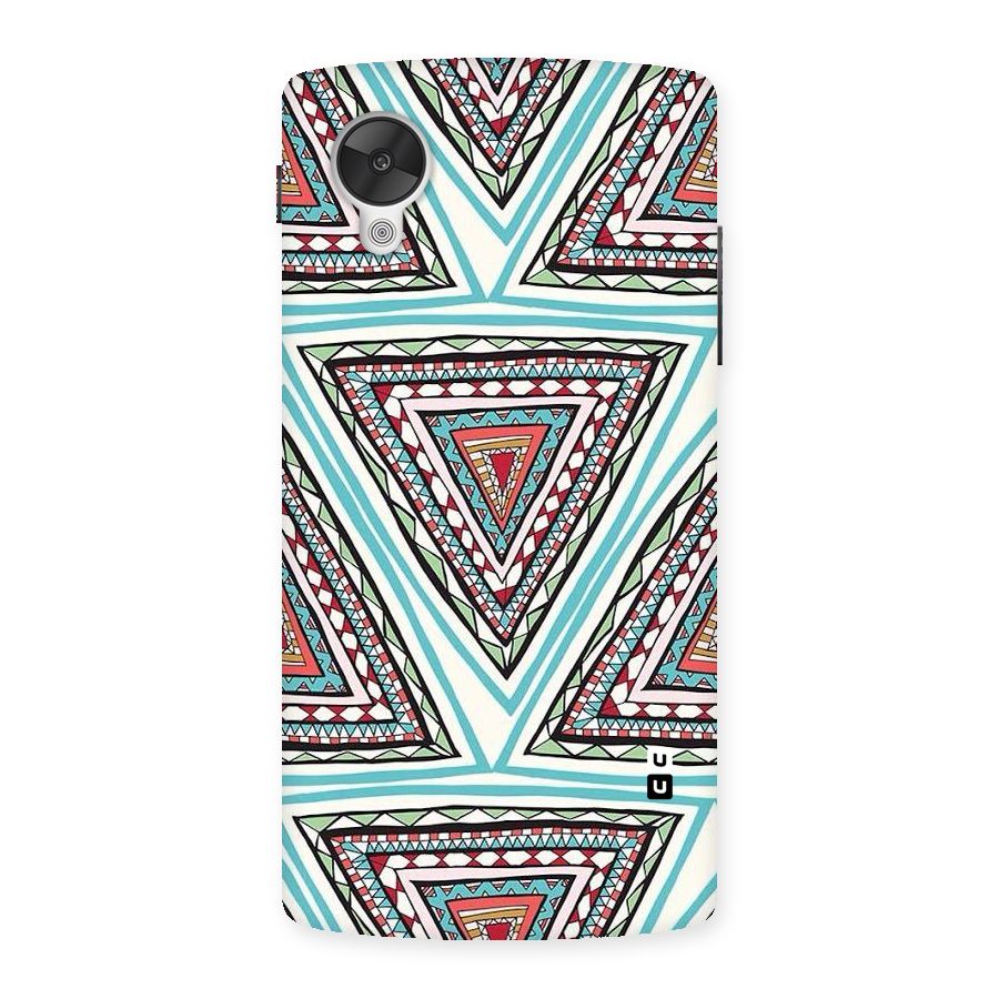Triangle Abstract Mode Back Case for Google Nexsus 5