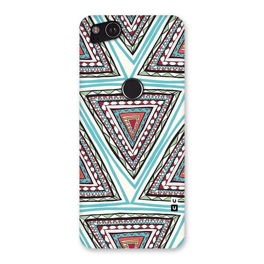 Triangle Abstract Mode Back Case for Google Pixel 2