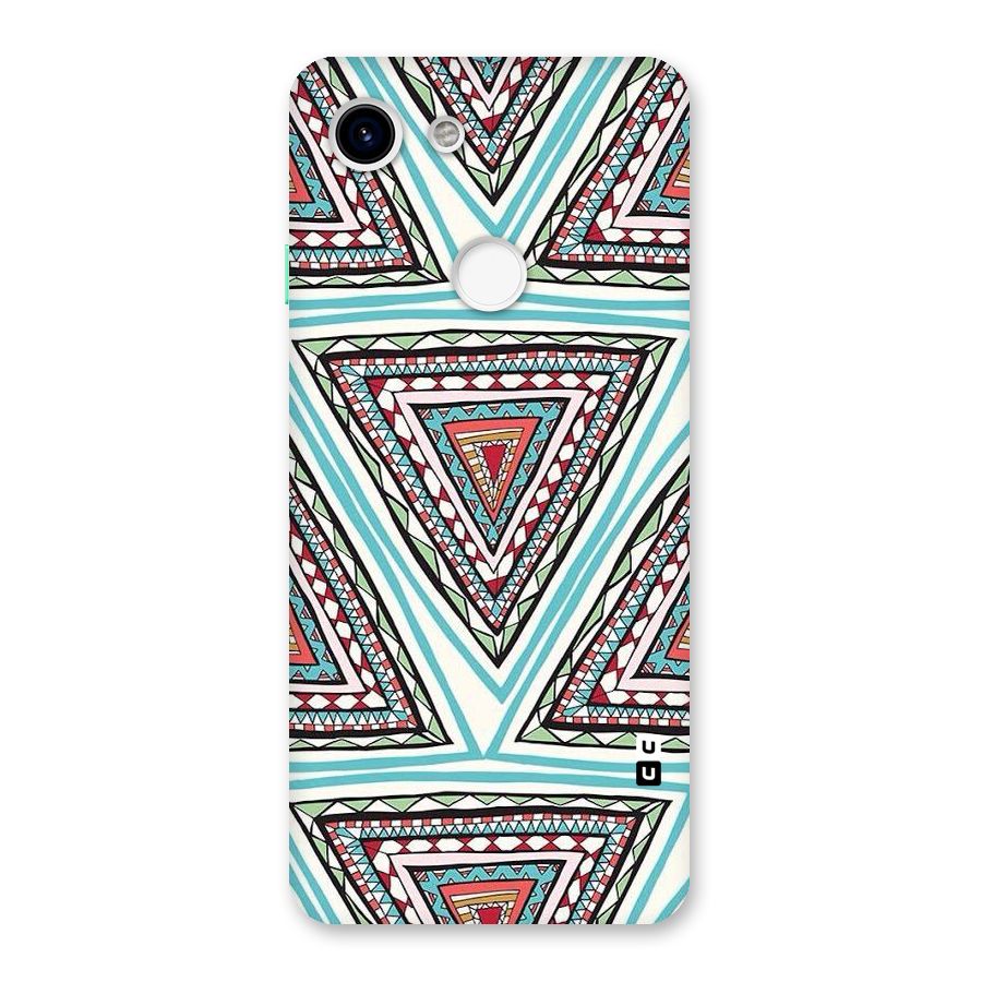 Triangle Abstract Mode Back Case for Google Pixel 3