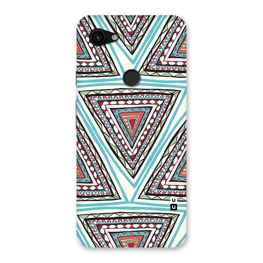 Triangle Abstract Mode Back Case for Google Pixel 3a XL