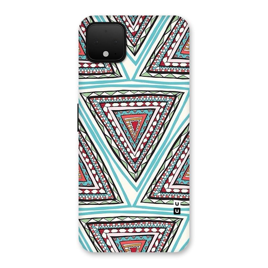 Triangle Abstract Mode Back Case for Google Pixel 4 XL