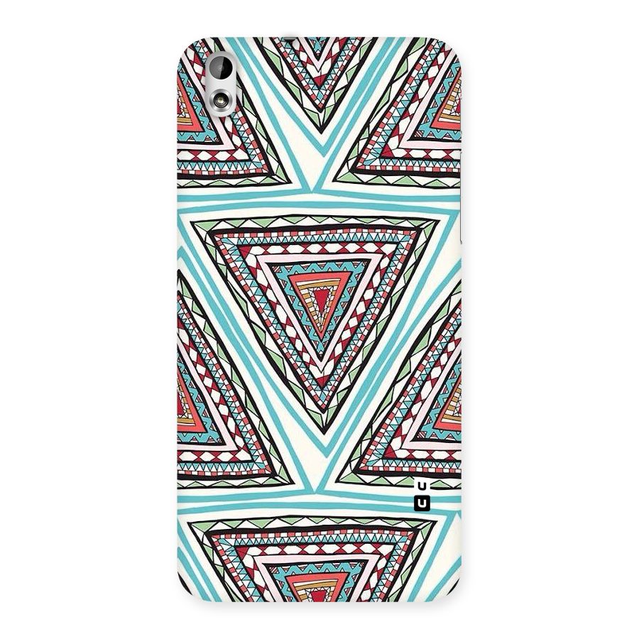 Triangle Abstract Mode Back Case for HTC Desire 816g