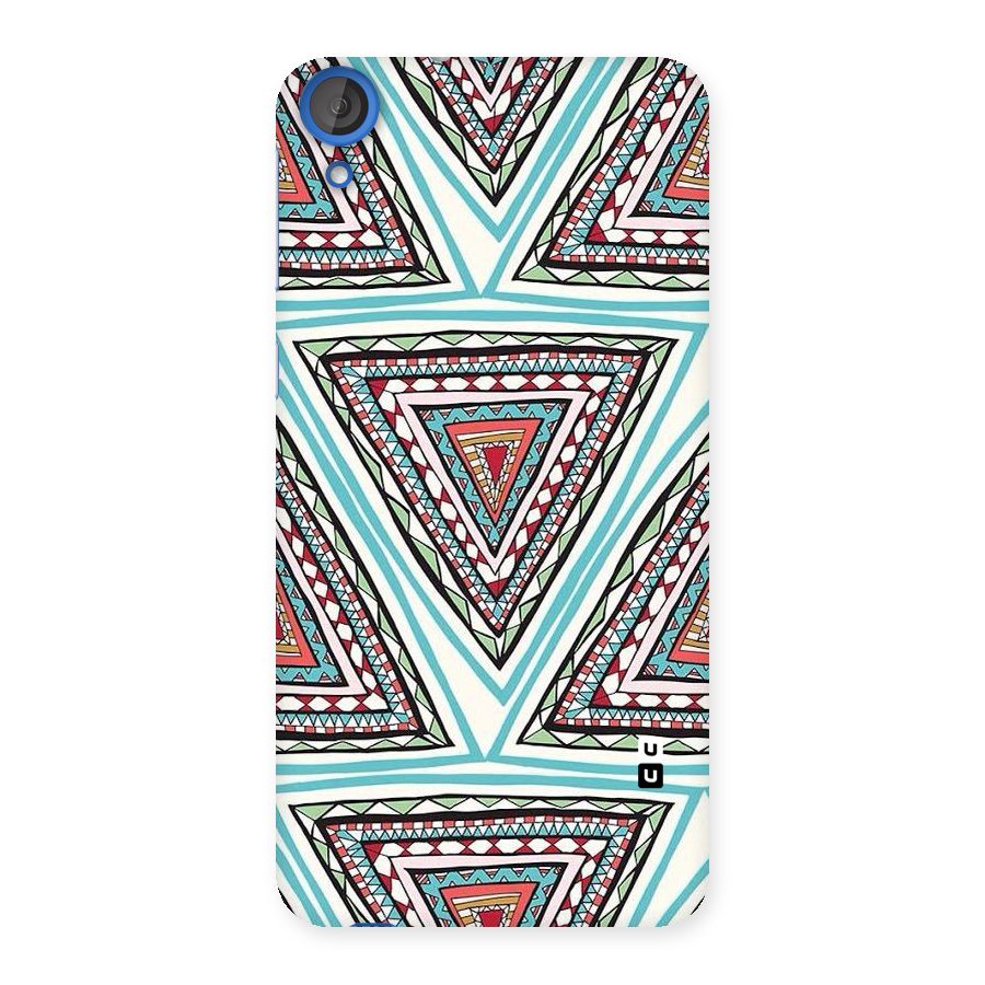 Triangle Abstract Mode Back Case for HTC Desire 820