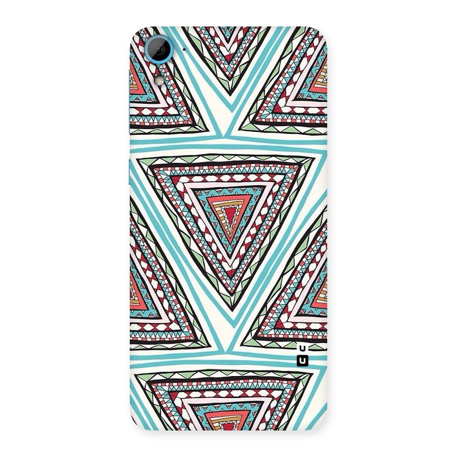 Triangle Abstract Mode Back Case for HTC Desire 826