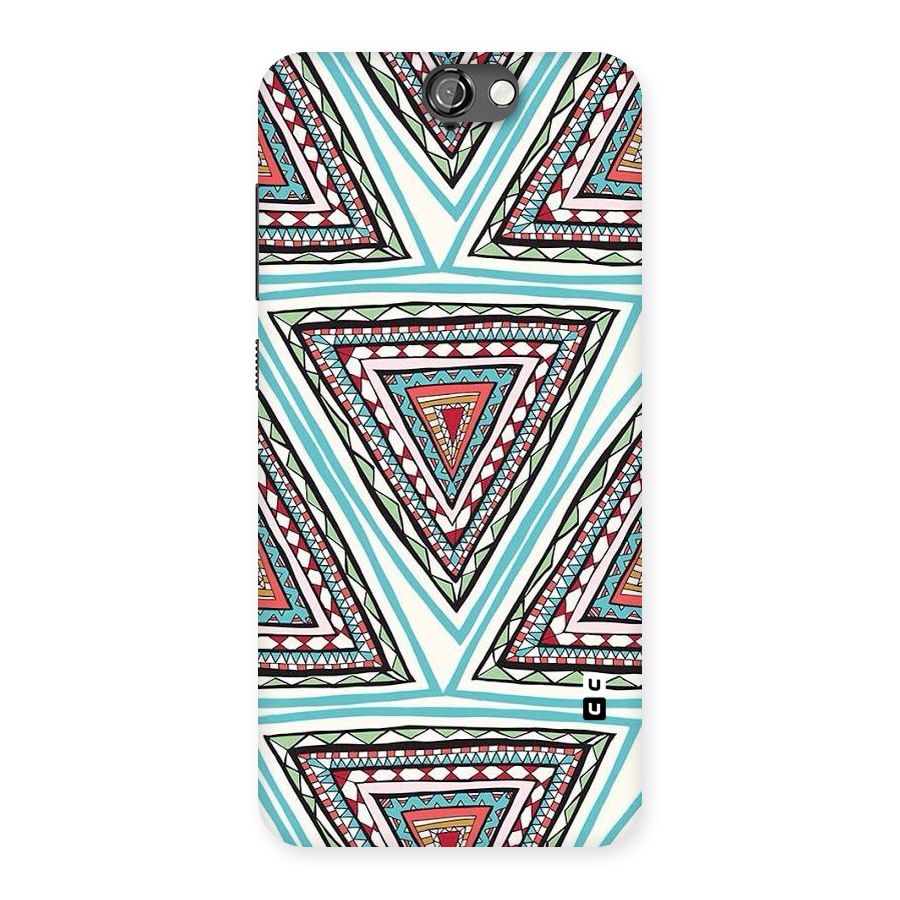 Triangle Abstract Mode Back Case for HTC One A9