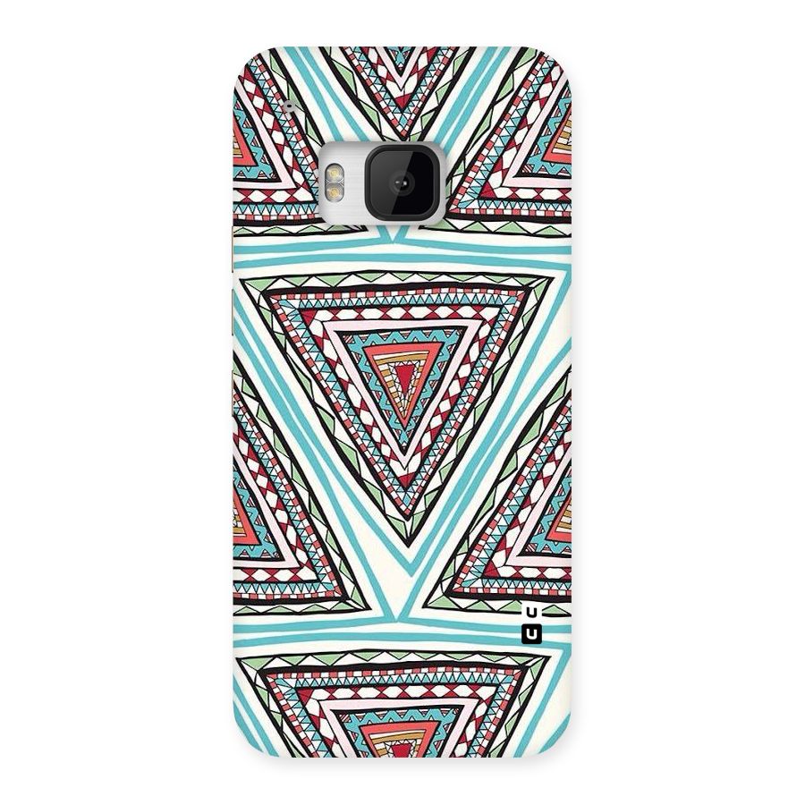 Triangle Abstract Mode Back Case for HTC One M9