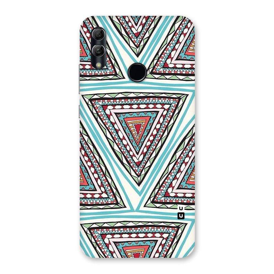 Triangle Abstract Mode Back Case for Honor 10 Lite