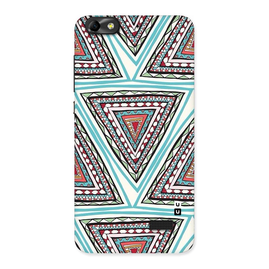 Triangle Abstract Mode Back Case for Honor 4C