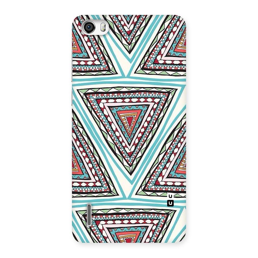Triangle Abstract Mode Back Case for Honor 6