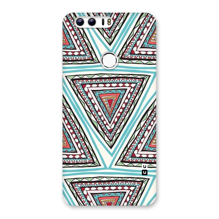 Triangle Abstract Mode Back Case for Honor 8