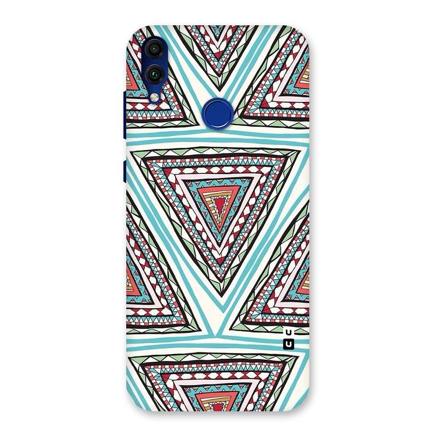Triangle Abstract Mode Back Case for Honor 8C