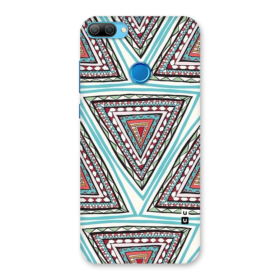 Triangle Abstract Mode Back Case for Honor 9N