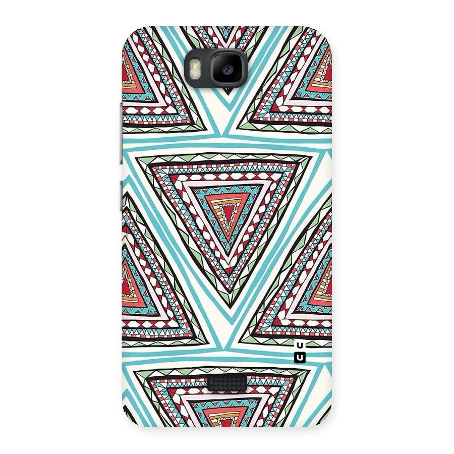Triangle Abstract Mode Back Case for Honor Bee