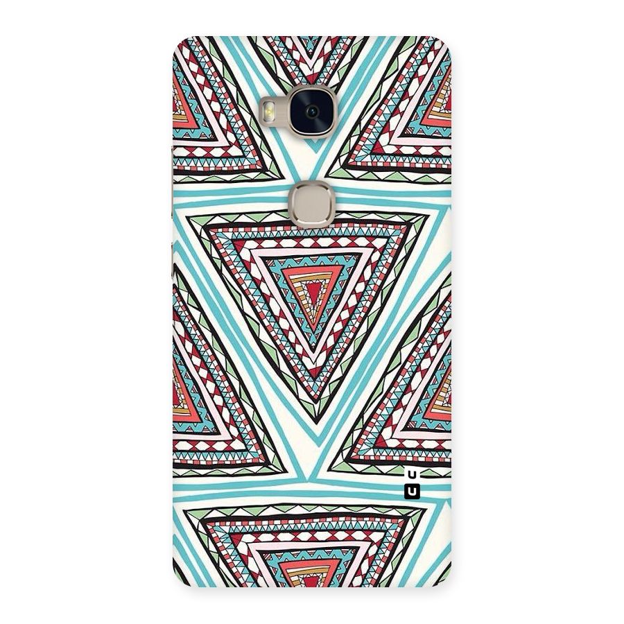 Triangle Abstract Mode Back Case for Huawei Honor 5X