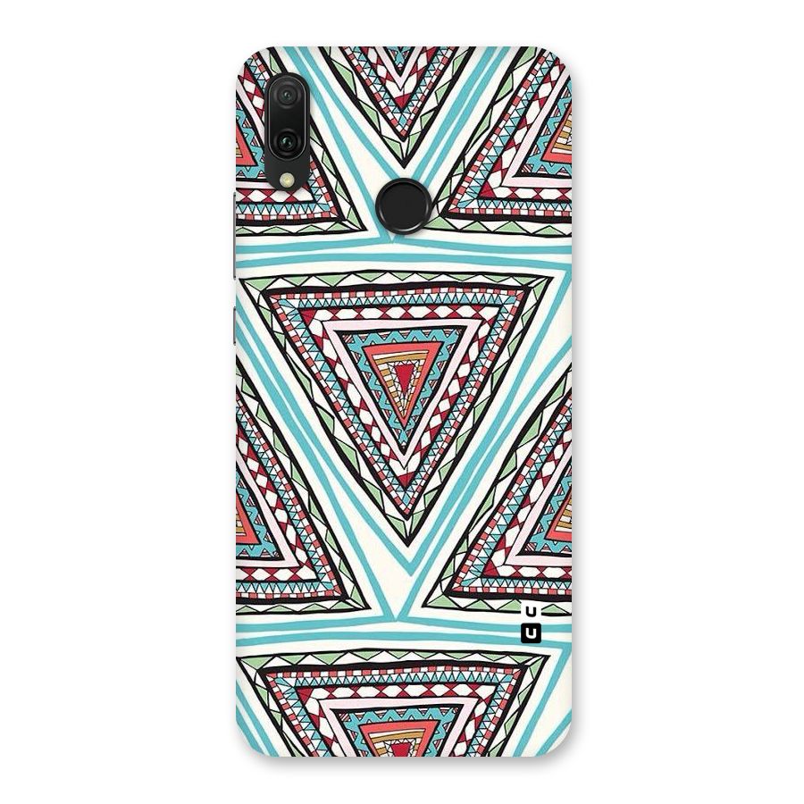 Triangle Abstract Mode Back Case for Huawei Y9 (2019)