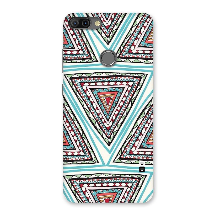 Triangle Abstract Mode Back Case for Infinix Hot 6 Pro