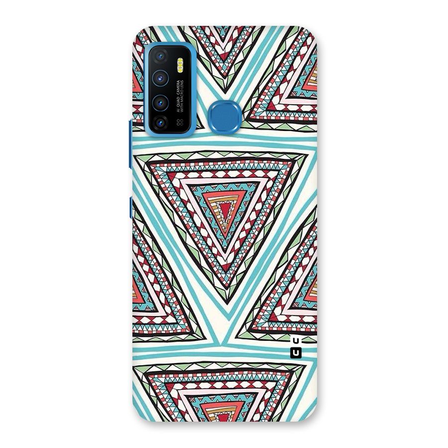 Triangle Abstract Mode Back Case for Infinix Hot 9