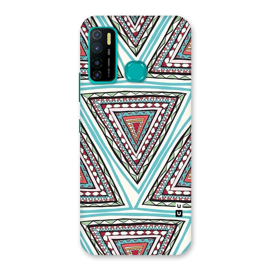 Triangle Abstract Mode Back Case for Infinix Hot 9 Pro