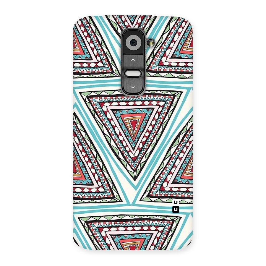 Triangle Abstract Mode Back Case for LG G2